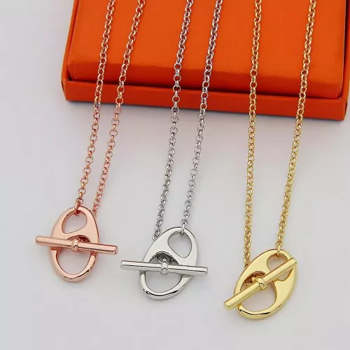 Replica Hermes Necklaces #1390065 $25.00 USD for Wholesale