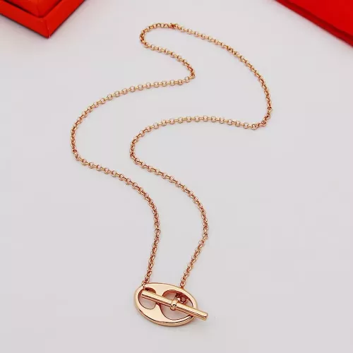 Wholesale Hermes Necklaces #1390066 $25.00 USD, Wholesale Quality Replica Hermes Necklaces