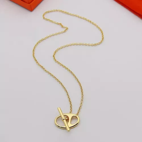 Wholesale Hermes Necklaces #1390067 $25.00 USD, Wholesale Quality Replica Hermes Necklaces