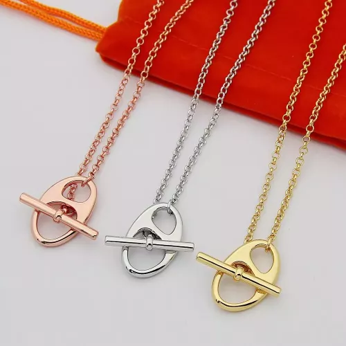 Replica Hermes Necklaces #1390067 $25.00 USD for Wholesale