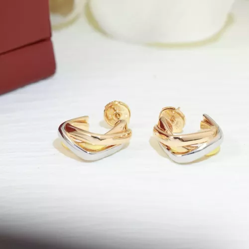 Wholesale Cartier Earrings For Women #1390086 $38.00 USD, Wholesale Quality Replica Cartier Earrings