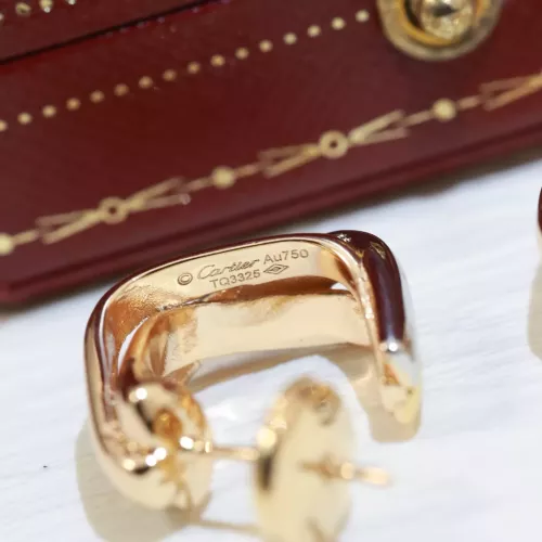 Replica Cartier Earrings For Women #1390086 $38.00 USD for Wholesale