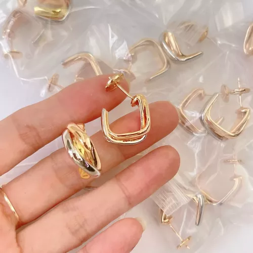 Replica Cartier Earrings For Women #1390086 $38.00 USD for Wholesale