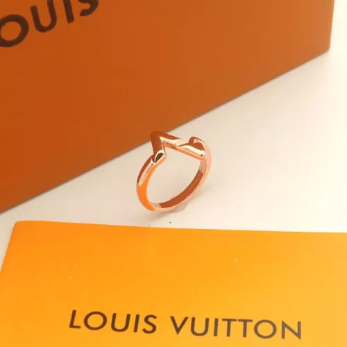 Replica Louis Vuitton LV Rings In Rose Gold #1390153 $23.00 USD for Wholesale