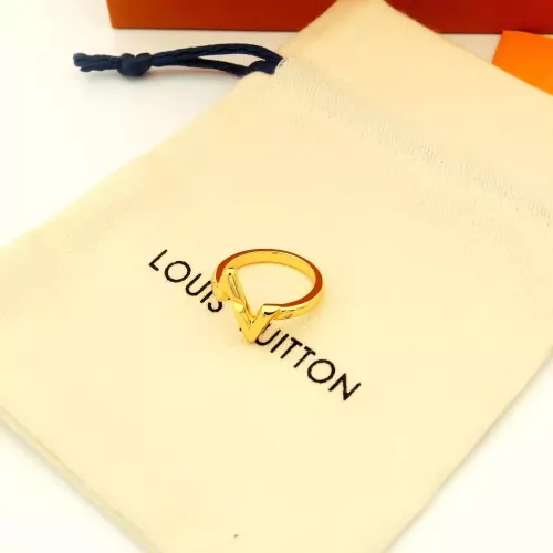 Wholesale Louis Vuitton LV Rings In Gold #1390154 $23.00 USD, Wholesale Quality Replica Louis Vuitton LV Rings