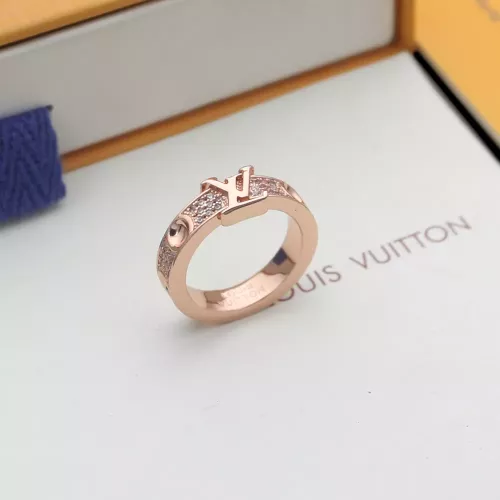 Wholesale Louis Vuitton LV Rings In Rose Gold #1390156 $25.00 USD, Wholesale Quality Replica Louis Vuitton LV Rings