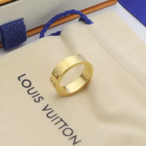 Wholesale Louis Vuitton LV Rings In Gold #1390168 $25.00 USD, Wholesale Quality Replica Louis Vuitton LV Rings