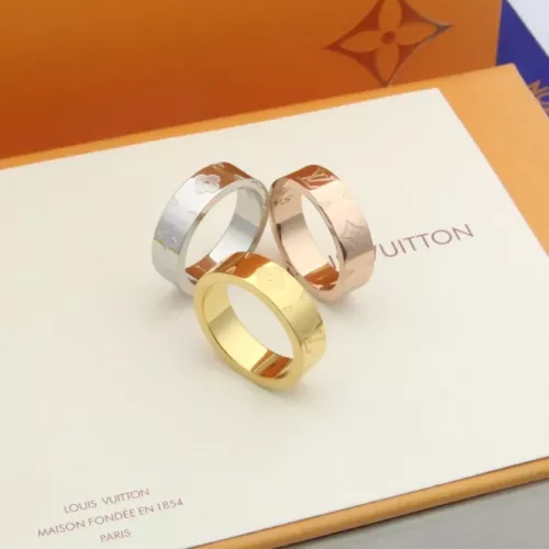 Replica Louis Vuitton LV Rings In Gold #1390168 $25.00 USD for Wholesale