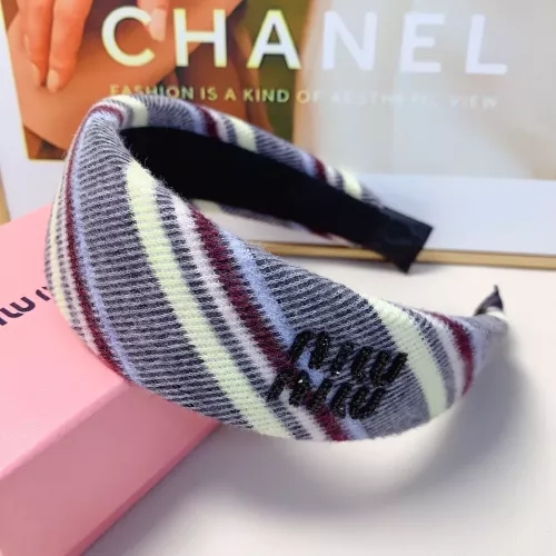 Replica MIU MIU Headband For Women #1390184 $27.00 USD for Wholesale