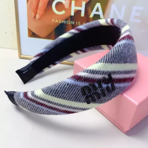 Replica MIU MIU Headband For Women #1390184 $27.00 USD for Wholesale