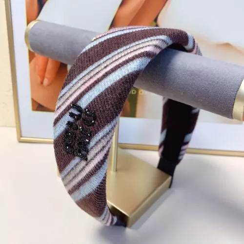 Wholesale MIU MIU Headband For Women #1390186 $27.00 USD, Wholesale Quality Replica MIU MIU Headband