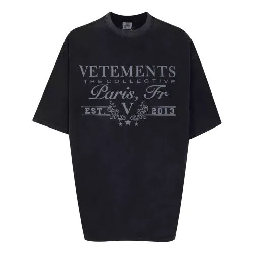 Wholesale VETEMENTS T-Shirts Short Sleeved For Unisex #1390228 $36.00 USD, Wholesale Quality Replica VETEMENTS T-Shirts