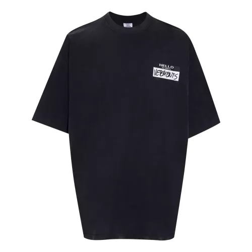 Wholesale VETEMENTS T-Shirts Short Sleeved For Unisex #1390245 $40.00 USD, Wholesale Quality Replica VETEMENTS T-Shirts