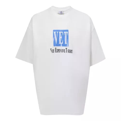 Wholesale VETEMENTS T-Shirts Short Sleeved For Unisex #1390268 $36.00 USD, Wholesale Quality Replica VETEMENTS T-Shirts