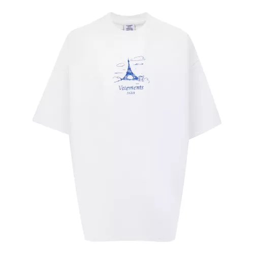 Wholesale VETEMENTS T-Shirts Short Sleeved For Unisex #1390281 $36.00 USD, Wholesale Quality Replica VETEMENTS T-Shirts
