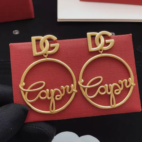 Wholesale Dolce &amp; Gabbana D&amp;G Earrings For Women #1390284 $32.00 USD, Wholesale Quality Replica Dolce &amp; Gabbana D&amp;G Earrings