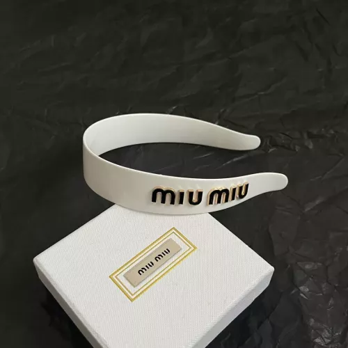 Wholesale MIU MIU Headband For Women #1390335 $45.00 USD, Wholesale Quality Replica MIU MIU Headband