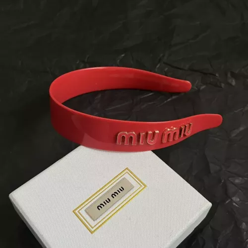 Wholesale MIU MIU Headband For Women #1390336 $45.00 USD, Wholesale Quality Replica MIU MIU Headband