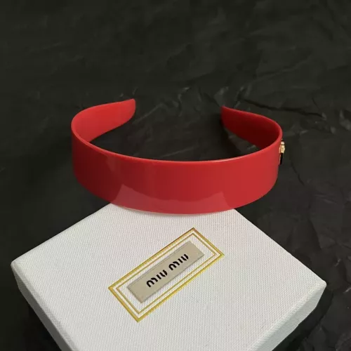 Replica MIU MIU Headband For Women #1390336 $45.00 USD for Wholesale