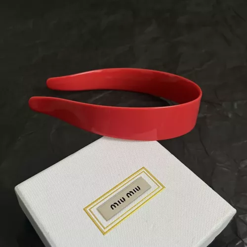 Replica MIU MIU Headband For Women #1390336 $45.00 USD for Wholesale