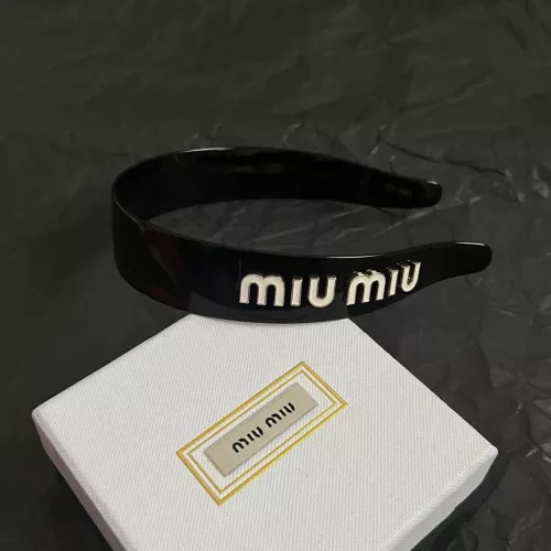 Wholesale MIU MIU Headband For Women #1390337 $45.00 USD, Wholesale Quality Replica MIU MIU Headband