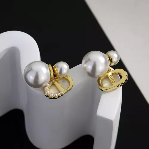 Replica Christian Dior Earrings For Women #1390392 $27.00 USD for Wholesale