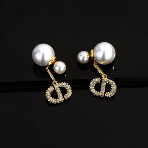 Wholesale Christian Dior Earrings For Women #1390394 $29.00 USD, Wholesale Quality Replica Christian Dior Earrings
