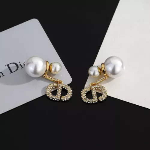 Replica Christian Dior Earrings For Women #1390394 $29.00 USD for Wholesale