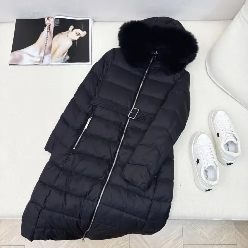 Replica Burberry Down Feather Coat Long Sleeved For Women #1390468 $247.93 USD for Wholesale