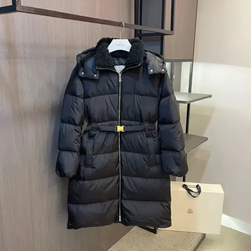 Wholesale Moncler Down Feather Coat Long Sleeved For Women #1390470 $202.00 USD, Wholesale Quality Replica Moncler Down Feather Coat