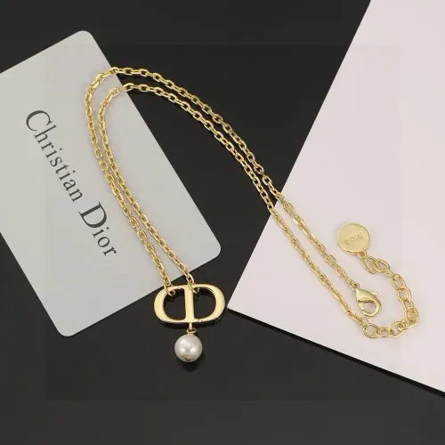 Wholesale Christian Dior Necklaces For Women #1390490 $25.00 USD, Wholesale Quality Replica Christian Dior Necklaces