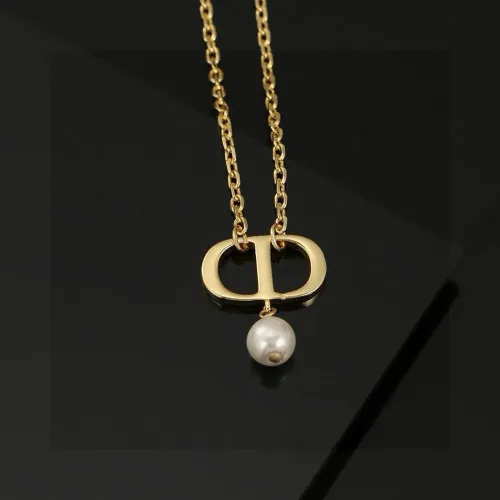 Replica Christian Dior Necklaces For Women #1390490 $25.00 USD for Wholesale