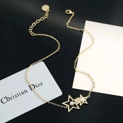 Wholesale Christian Dior Necklaces For Women #1390491 $27.00 USD, Wholesale Quality Replica Christian Dior Necklaces