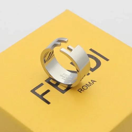 Wholesale Fendi Rings #1390577 $23.00 USD, Wholesale Quality Replica Fendi Rings
