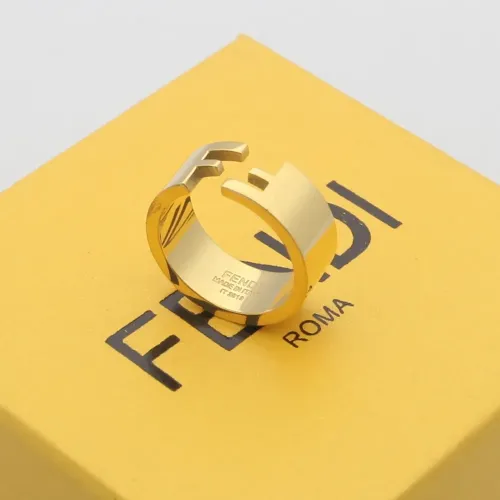 Wholesale Fendi Rings In Gold #1390579 $23.00 USD, Wholesale Quality Replica Fendi Rings
