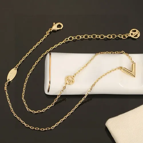 Wholesale Louis Vuitton Necklaces #1390648 $27.00 USD, Wholesale Quality Replica Louis Vuitton Necklaces