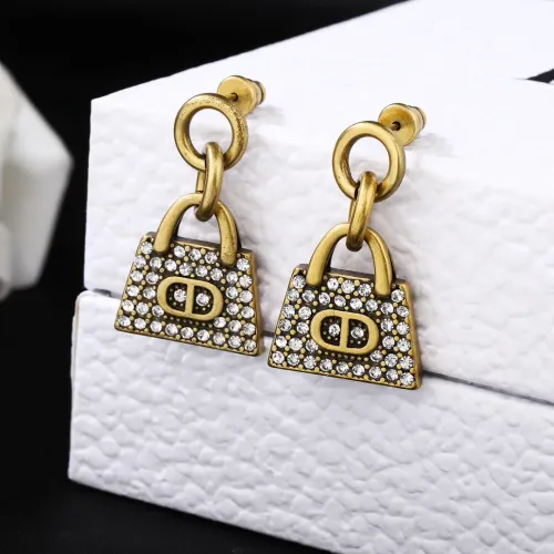 Wholesale Christian Dior Earrings For Women #1390654 $25.00 USD, Wholesale Quality Replica Christian Dior Earrings