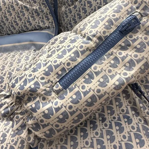 Replica Christian Dior Down Feather Coat Long Sleeved For Unisex #1390666 $140.00 USD for Wholesale