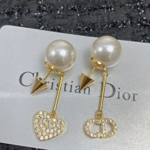 Wholesale Christian Dior Earrings For Women #1390738 $29.00 USD, Wholesale Quality Replica Christian Dior Earrings