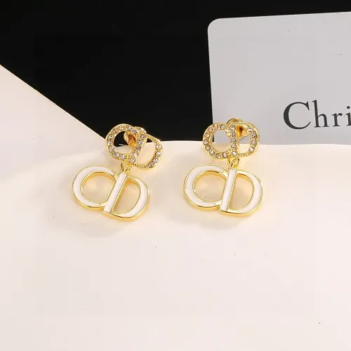 Wholesale Christian Dior Earrings For Women #1390774 $27.00 USD, Wholesale Quality Replica Christian Dior Earrings