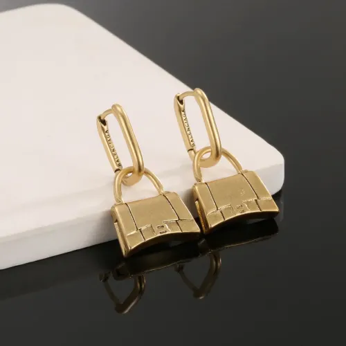 Wholesale Balenciaga Earrings For Women #1390775 $27.00 USD, Wholesale Quality Replica Balenciaga Earrings