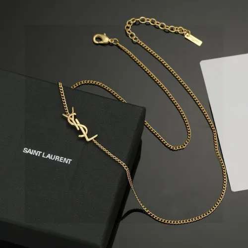 Wholesale Yves Saint Laurent YSL Necklaces #1390782 $29.00 USD, Wholesale Quality Replica Yves Saint Laurent YSL Necklaces