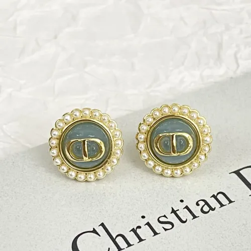 Wholesale Christian Dior Earrings For Women #1390793 $29.00 USD, Wholesale Quality Replica Christian Dior Earrings