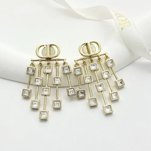 Wholesale Christian Dior Earrings For Women #1390798 $39.00 USD, Wholesale Quality Replica Christian Dior Earrings