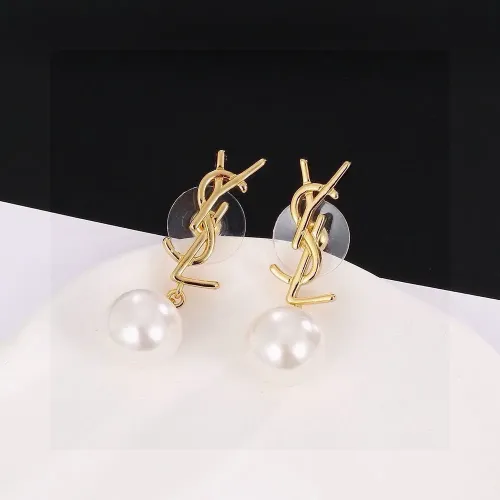 Wholesale Yves Saint Laurent YSL Earrings For Women #1390812 $25.00 USD, Wholesale Quality Replica Yves Saint Laurent YSL Earrings