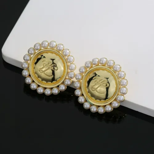 Replica LOEWE Earrings For Women #1390818 $27.00 USD for Wholesale