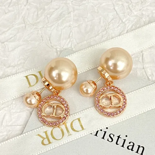 Replica Christian Dior Earrings For Women #1390826 $32.00 USD for Wholesale