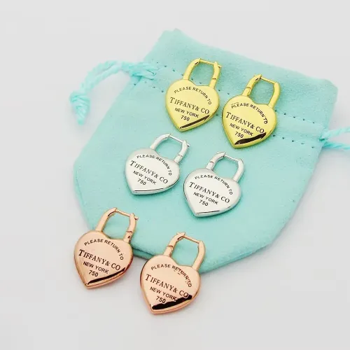 Replica Tiffany Earrings For Women #1390856 $25.00 USD for Wholesale