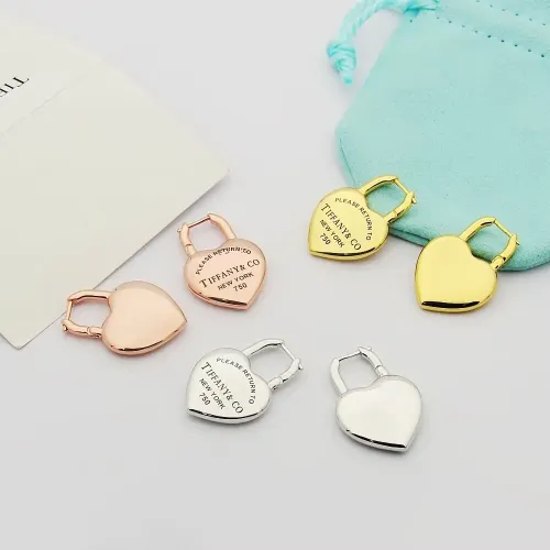 Replica Tiffany Earrings For Women #1390858 $25.00 USD for Wholesale