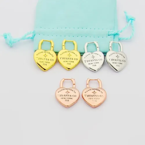 Replica Tiffany Earrings For Women #1390859 $25.00 USD for Wholesale